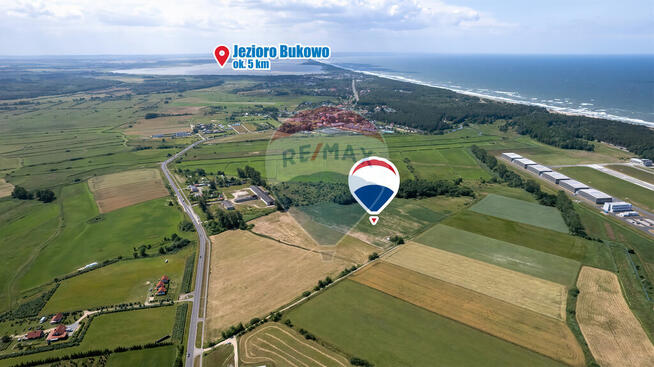 Działka budowlana z MPZP między Darłowem a Dąbkami