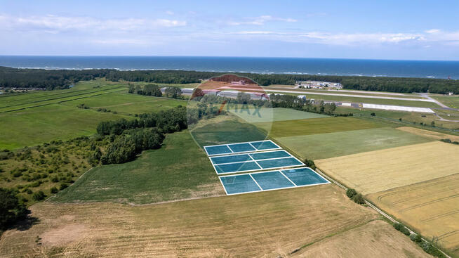 Działka budowlana z MPZP między Darłowem a Dąbkami