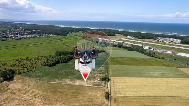 Działka budowlana z MPZP między Darłowem a Dąbkami