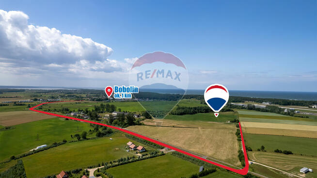 Działka budowlana z MPZP między Darłowem a Dąbkami