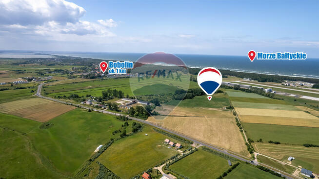 Działka budowlana z MPZP między Darłowem a Dąbkami