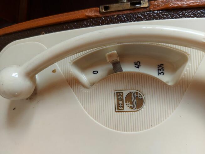Gramofon Philipsa z lat 60-tych