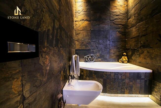 Łupek na elewację oraz do wnętrz California Gold Stoneland