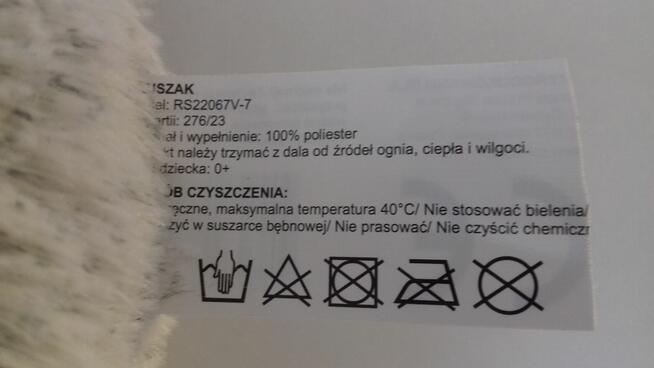 Miś szary „pluszak”, nowy, do sprzedania