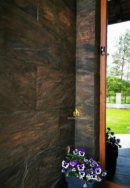 Łupek na elewację oraz do wnętrz California Gold Stoneland