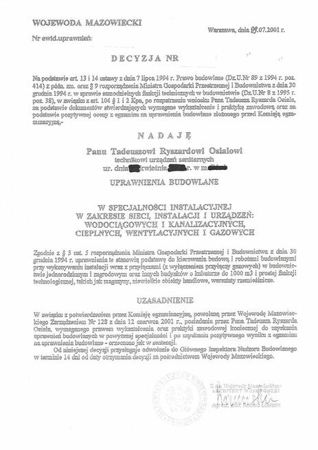 Próba szczelności instalacji gazowych Warszawa i okolice