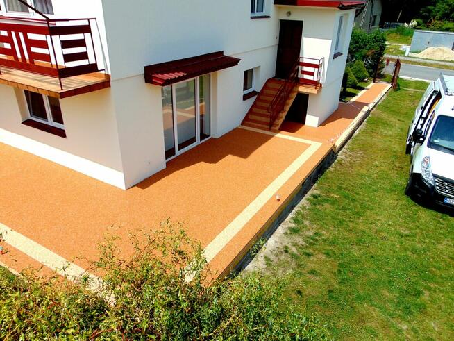 Kamienny dywan na tarasy , balkony, schody.