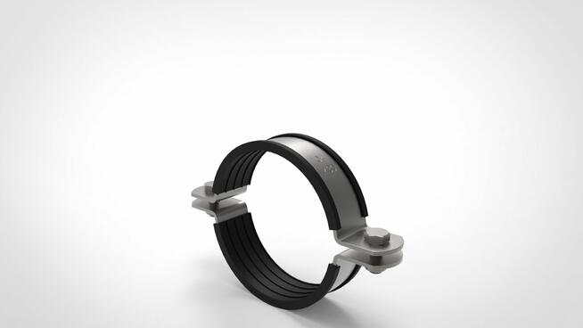 Obejmy opaski ze stali nierdzewnej oraz czarnej