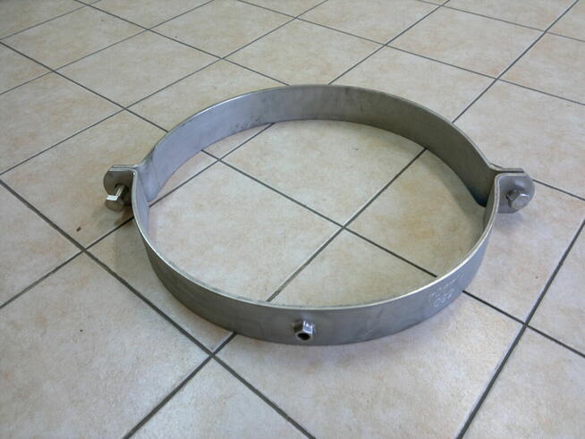 Obejmy opaski ze stali nierdzewnej oraz czarnej