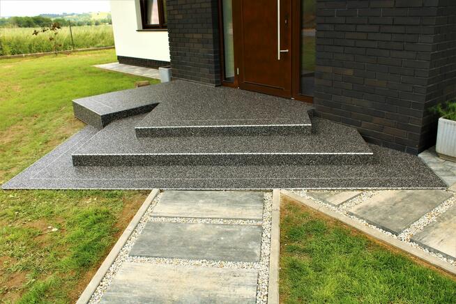 Kamienny dywan na tarasy , balkony, schody.