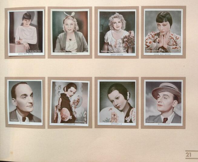 Album kolekcjonerski Haus Bergmann Farb Filmbilder 1934