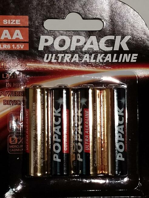 Baterie alkaliczne Popack Ultra Alkaline AA LR6 1,5V