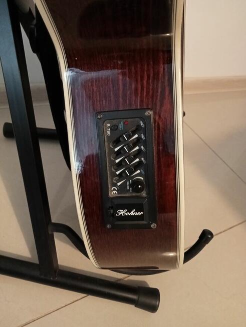 Gitara basowa elektroakustyczna HOHNER