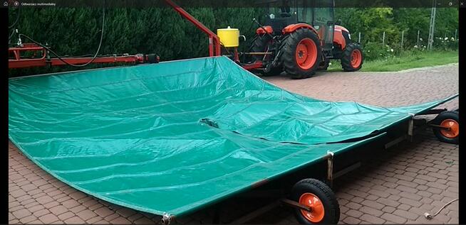 Kombajn do wiśni śliwek jabłek orzechów