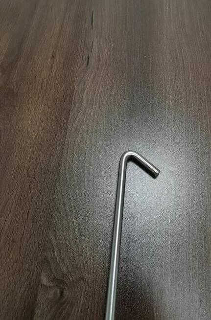 Hak do ciągania pojemników ze stali nierdzewnej