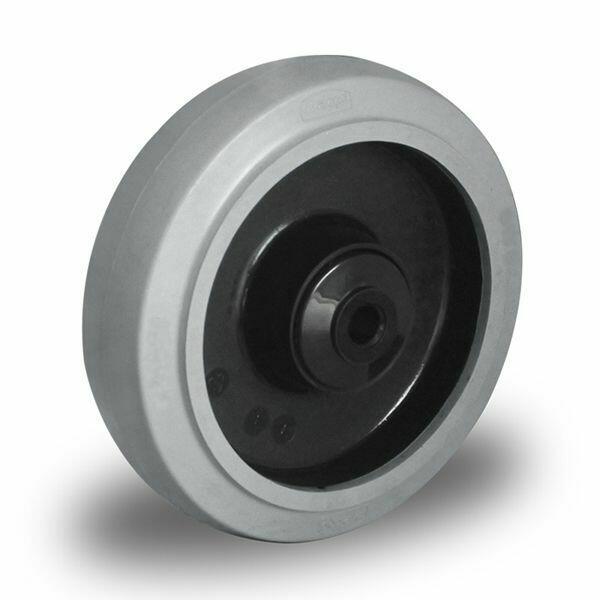 Kółko koło kauczukowe łożyskowane 80mm 100mm 125mm 160mm