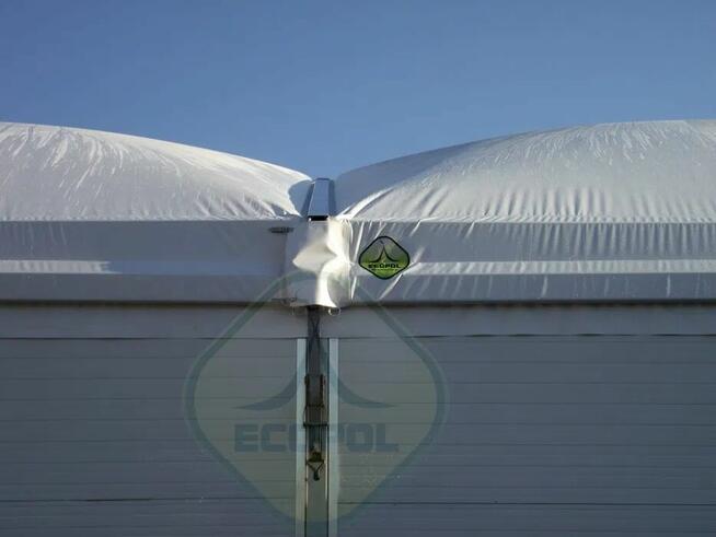 Hala namiotowa, termo bez skraplania, ocieplana, płyta