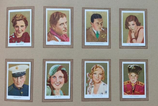 Kultowy album kolekcjonerski Salem Gold Film Bilder 1930