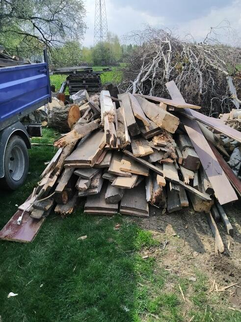 Drewno Opal Tanio Suche Opałowe Bale Deski Drzewo Rozpałkę