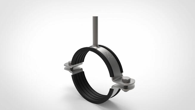 Obejmy opaski ze stali nierdzewnej oraz czarnej