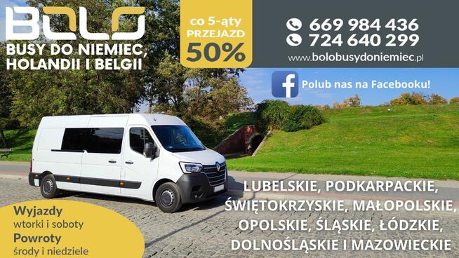 Busy Polska Niemcy Holandia Tani bus lubelskie przeprowadzki