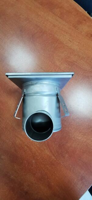 Kratka ściekowa ze stali nierdzewnej 150x150 DN50 Boczna