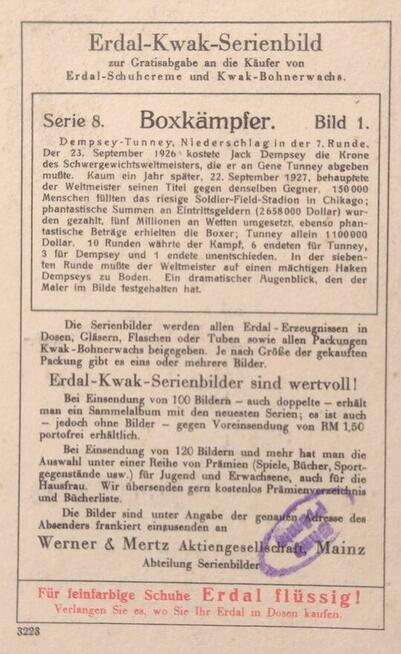 Kultowy album kolekcjonerski Erdal Kwak SammelAlbum 1931