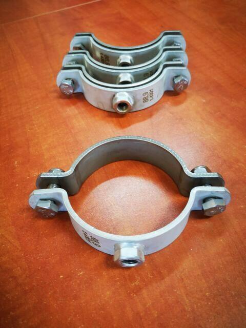 Obejmy opaski ze stali nierdzewnej oraz czarnej