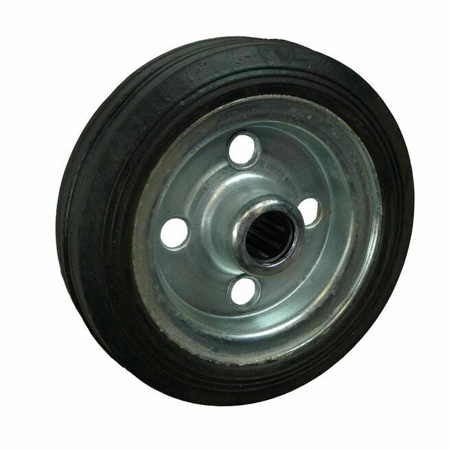 Kółko Gumowo Metalowe Łożyskowanie Wałeczkowe 180 mm 200 mm