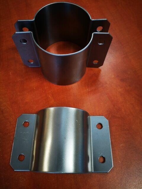 Obejmy opaski ze stali nierdzewnej oraz czarnej