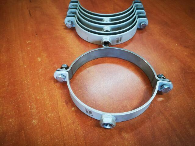 Obejmy opaski ze stali nierdzewnej oraz czarnej