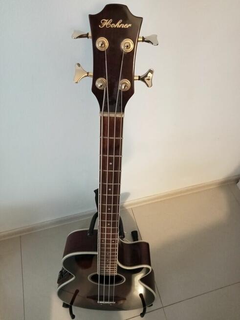 Gitara basowa elektroakustyczna HOHNER