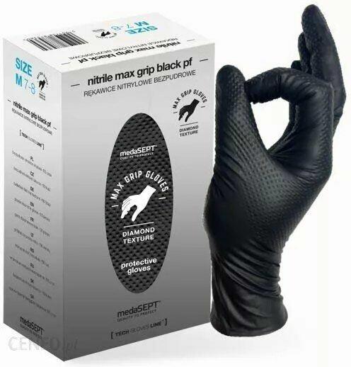 Nitryle MAX Grip Gloves - medaSept.