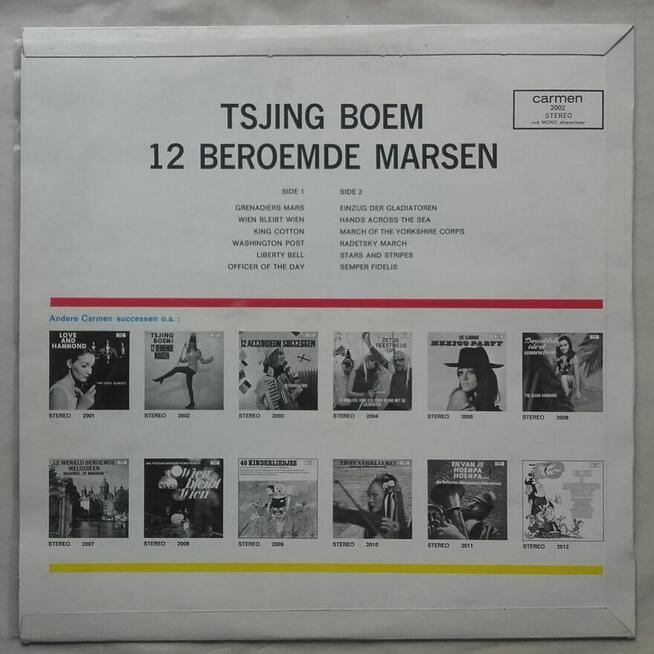 12 słynnych marszów, winyl ok. 1975 r.