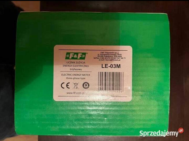 Licznik zużycia energii 3-fazaowy LE-03M z transmisją danych