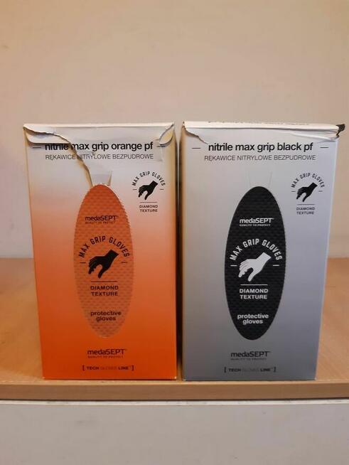 Nitryle MAX Grip Gloves - medaSept.