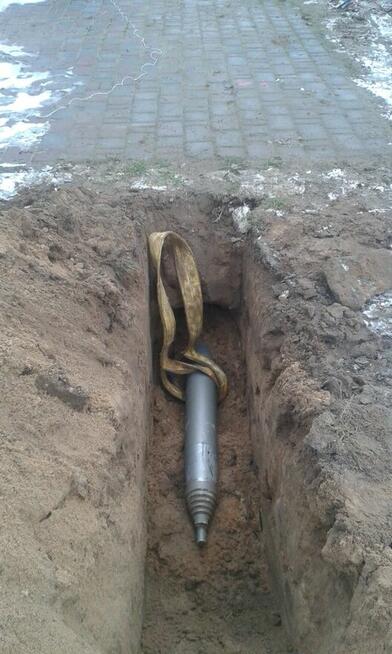 Usługi Minikoparka 2.5 t wiertnica fi 250 PRZECISK KRET