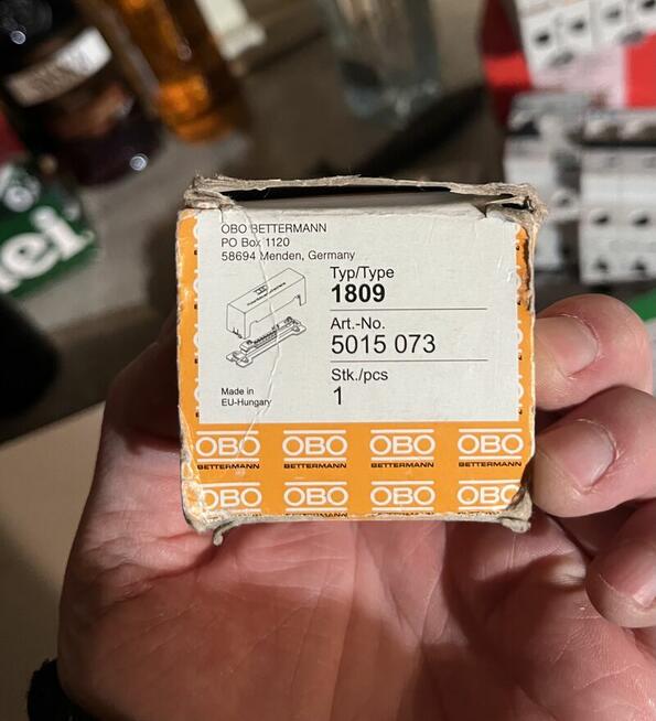 Szyna wyrównawcza OBO Bettermann 1809 NR 5015073