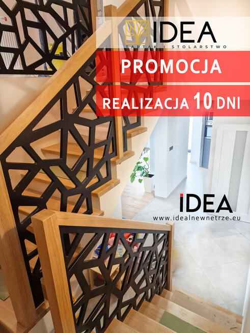 BALUSTRADA DREWNIANA, BARIERKA AŻUROWA, PANEL AŻUROWY, PRODU