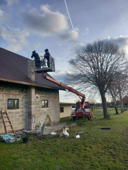 Zwyżka podnośnik koszowy 18m usługi