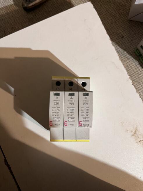 Ogranicznik przepięć T1 T2 (B C) - do systemów PV