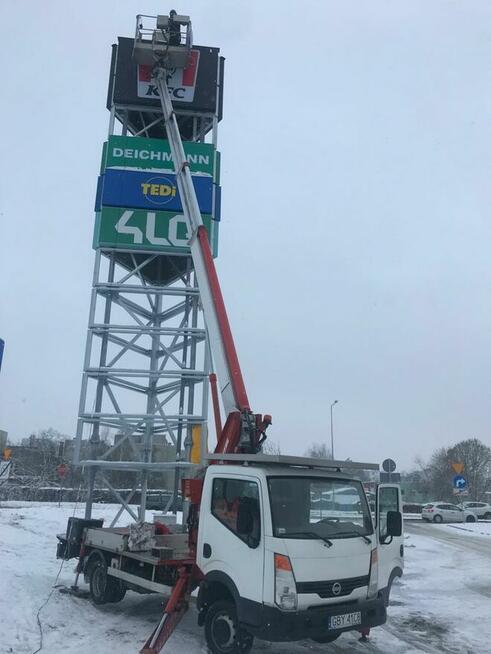 Usługi podnośnikiem koszowym Kościerzyna