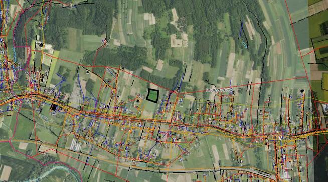 Widokowa działka budowlana z WZ w m. Dobrzechów