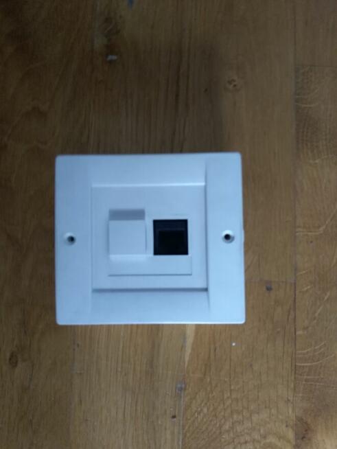 Adapter Telefon Ethernet Rozdzielacze Gniazdo