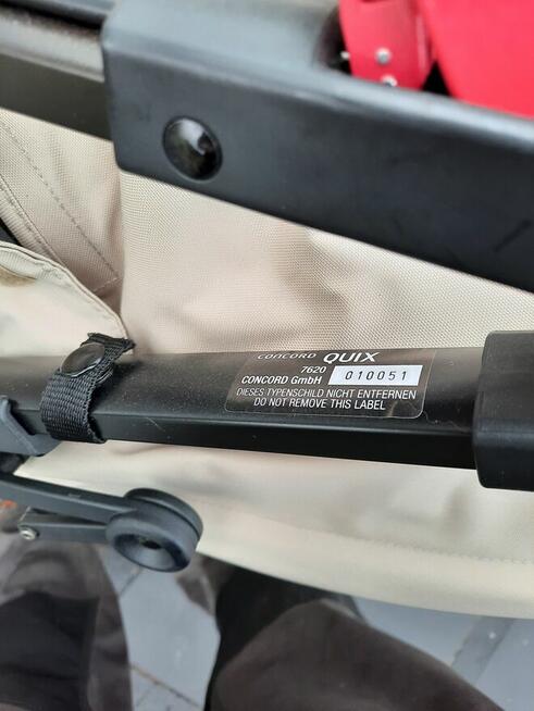 CONCORD Wózek spacerowy beżowy lekki solidny 8kg