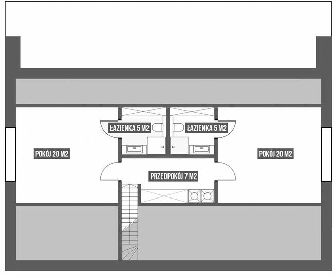 Nowoczesny energooszczędny dom parterowy Koszalin Jamno