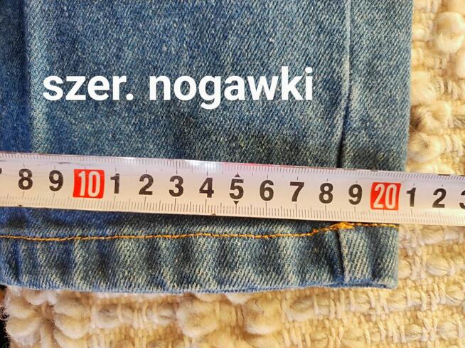 Spodnie jeansy męskie nowe z metką talia 33