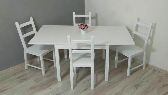 Stół rozkładany + 4 krzesła IKEA - możliwa dostawa!