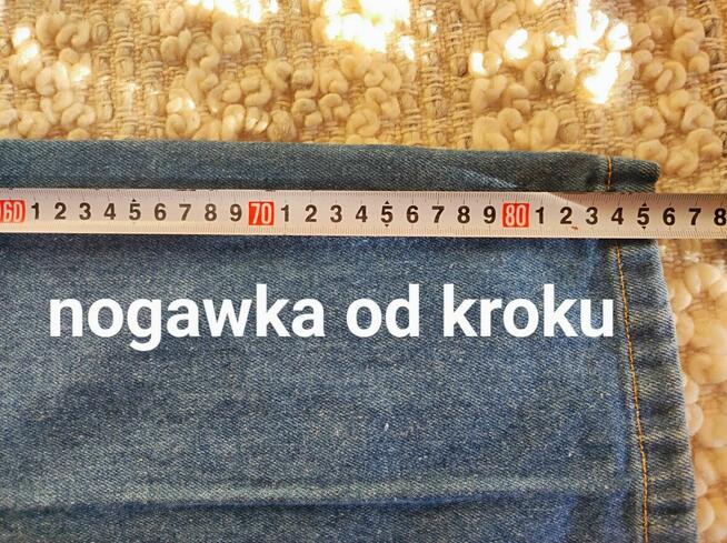 Spodnie jeansy męskie nowe z metką talia 33