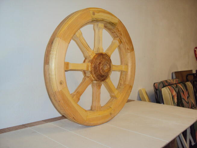 Koło drewniane